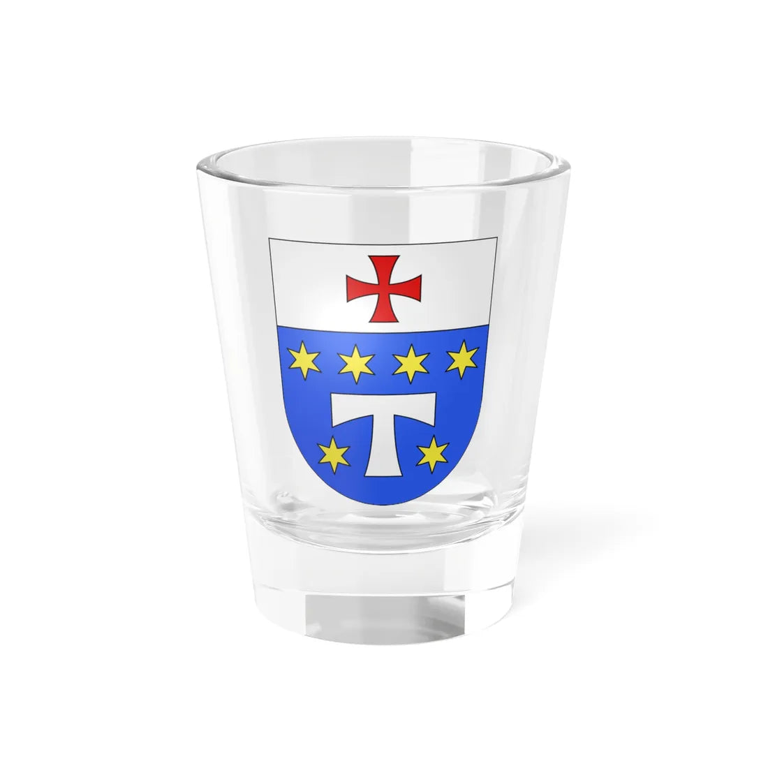 Vogorno-coat of arms (Switzerland) (Coat of Arms) Shot Glass 1.5oz 1.5oz - Go Mug Yourself