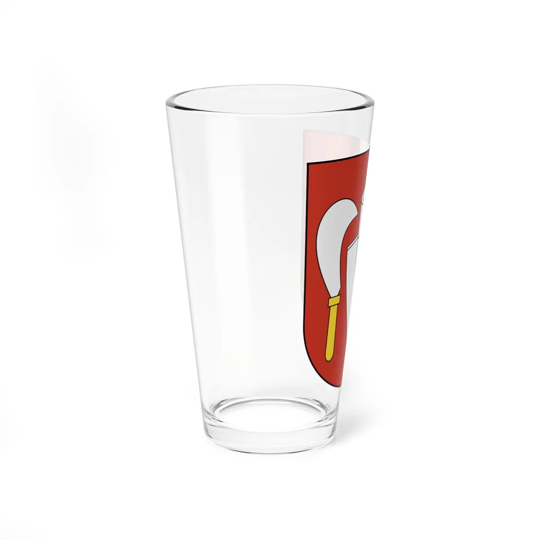 Volken-blazon (Switzerland) (Coat of Arms) Pint Glass 16oz - Go Mug Yourself