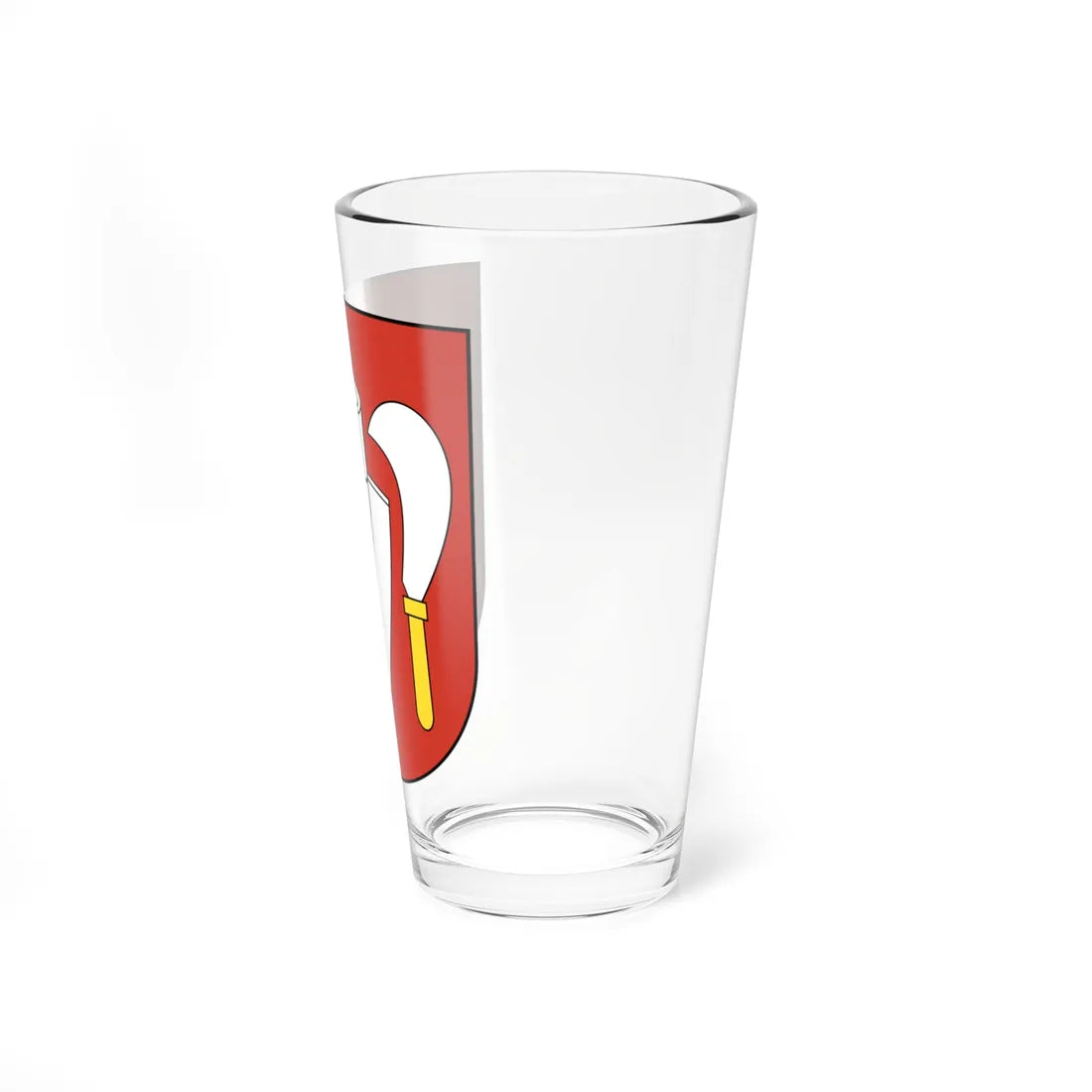 Volken-blazon (Switzerland) (Coat of Arms) Pint Glass 16oz - Go Mug Yourself