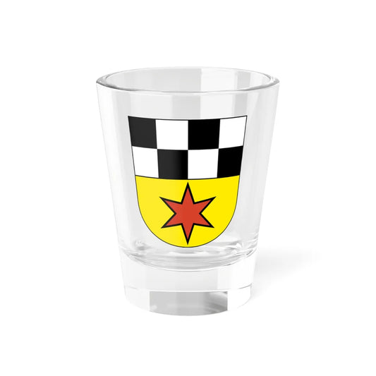 Volketswil-blazon (Switzerland) (Coat of Arms) Shot Glass 1.5oz 1.5oz - Go Mug Yourself