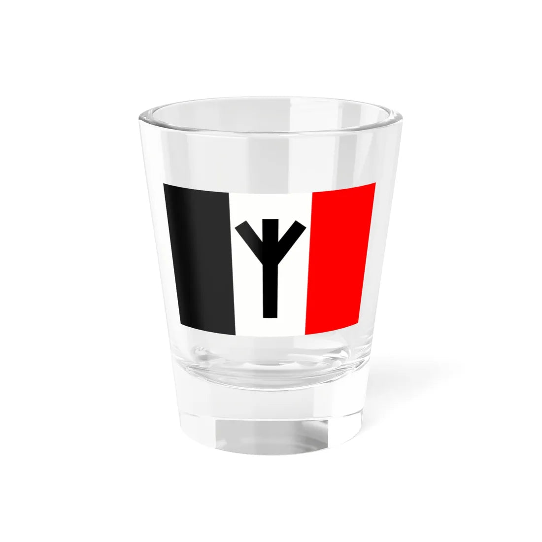Volksfront Flag (United States) Shot Glass 1.5oz 1.5oz - Go Mug Yourself