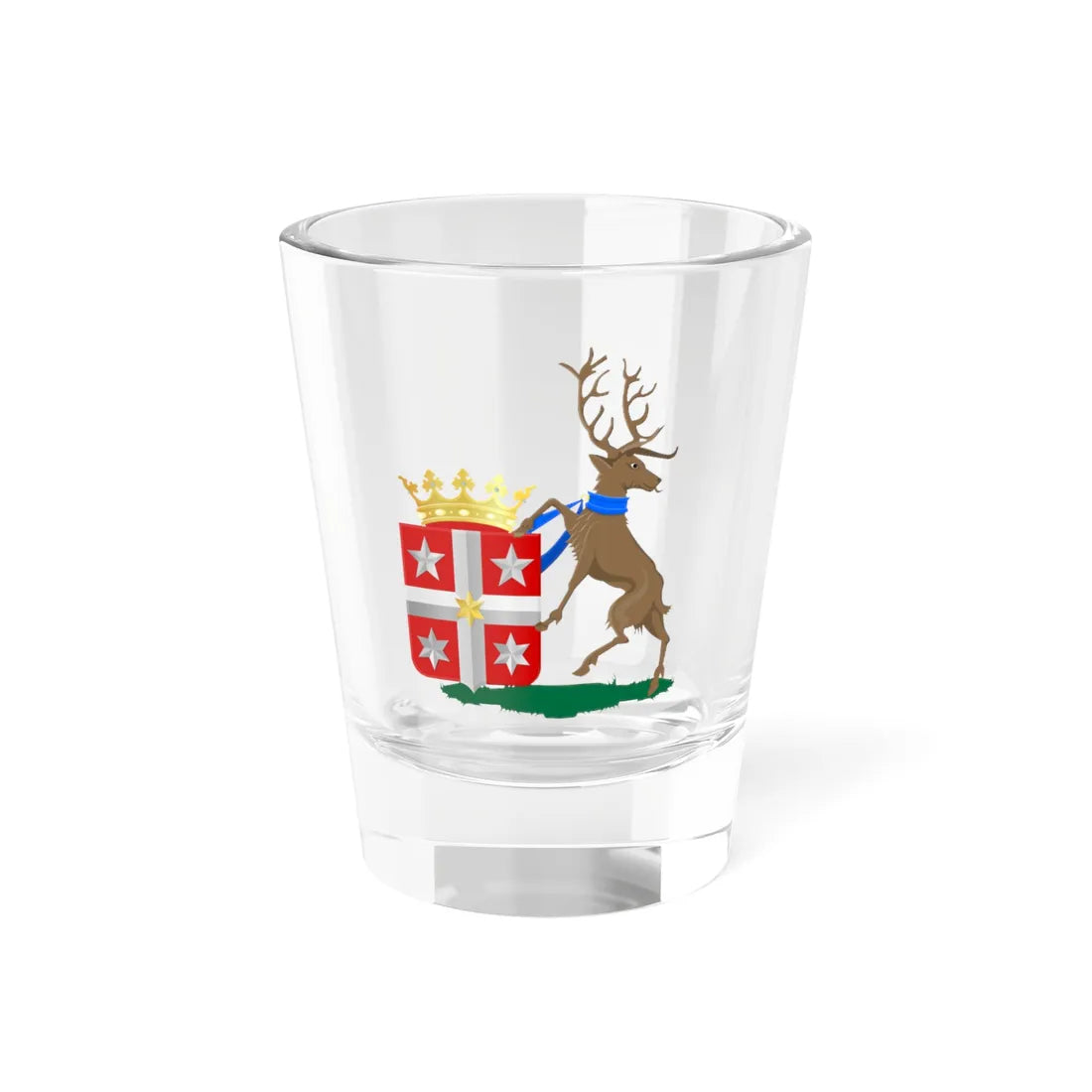 Vollenhove wapen groot (Netherlands) (Coat of Arms) Shot Glass 1.5oz 1.5oz - Go Mug Yourself
