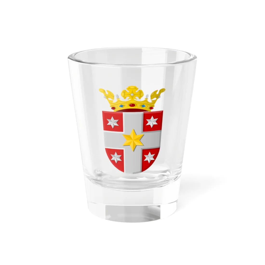 Vollenhove wapen (Netherlands) (Coat of Arms) Shot Glass 1.5oz 1.5oz - Go Mug Yourself
