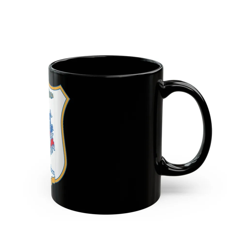 Von Steuben SSBN 632 (U.S. Navy) Black Coffee Mug-Go Mug Yourself