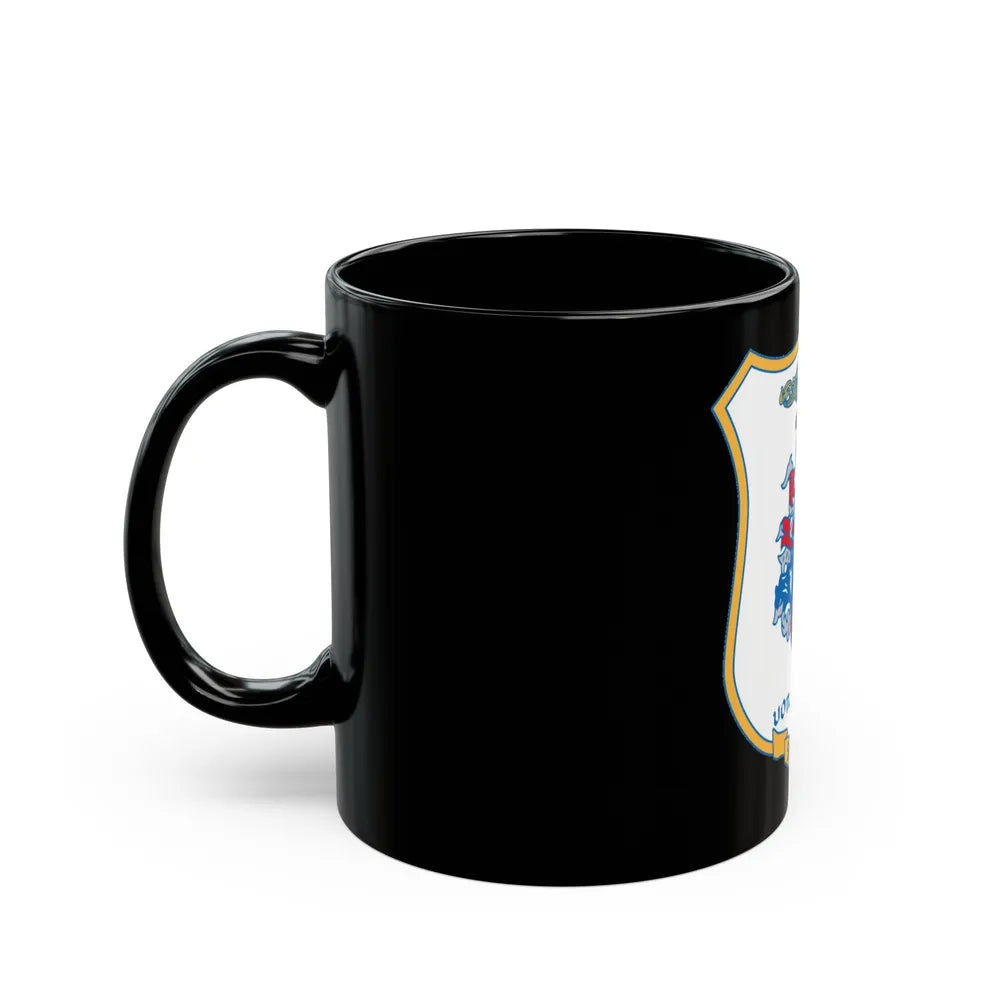 Von Steuben SSBN 632 (U.S. Navy) Black Coffee Mug-Go Mug Yourself