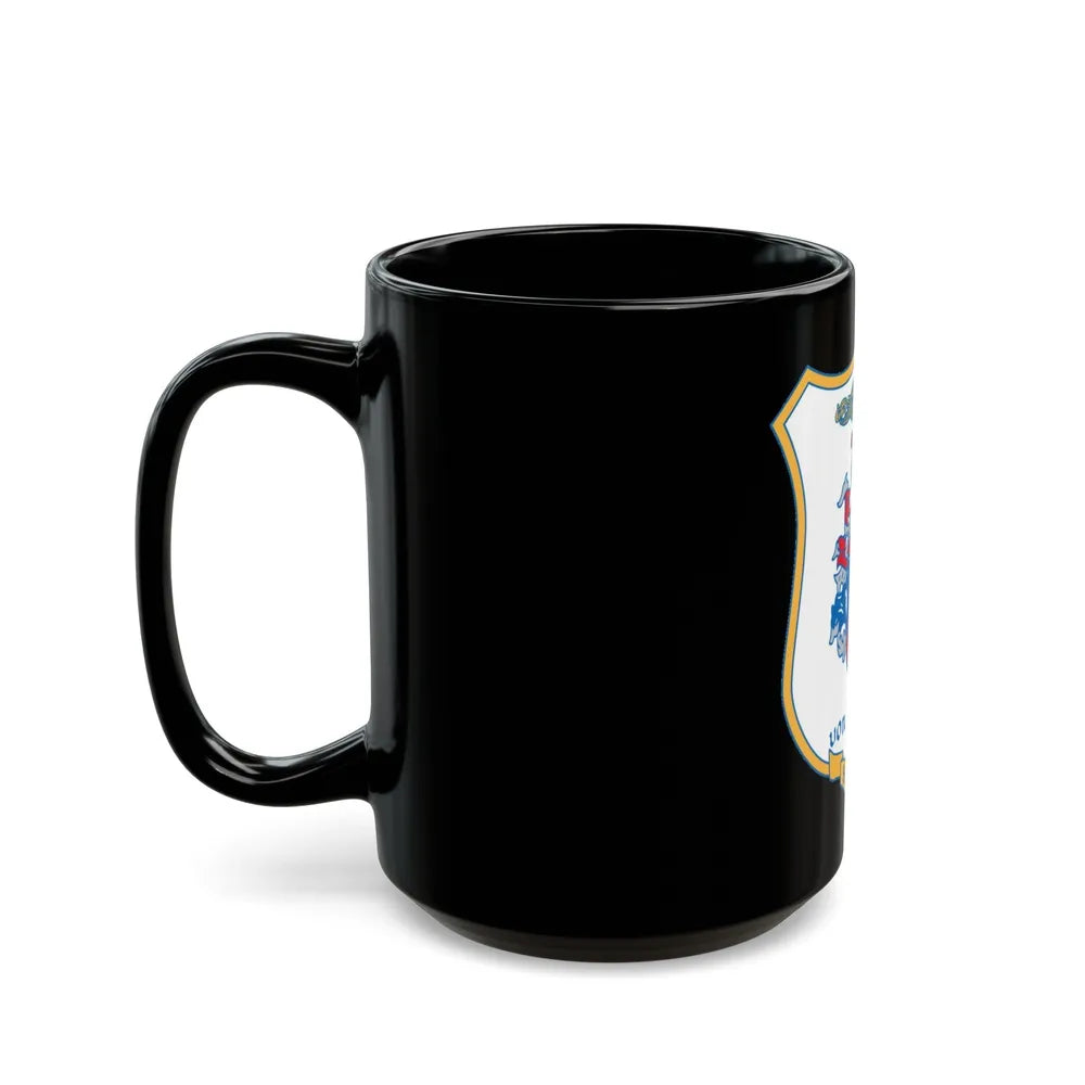 Von Steuben SSBN 632 (U.S. Navy) Black Coffee Mug-Go Mug Yourself