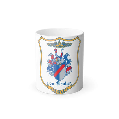 Von Steuben SSBN 632 (U.S. Navy) Color Changing Mug 11oz-11oz-Go Mug Yourself