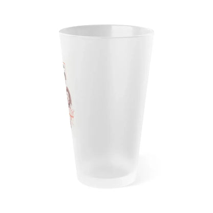 VOODOO HEARTBEAT 1973 Movie Poster - Frosted Pint Glass 16oz - Go Mug Yourself