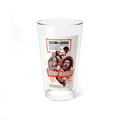 VOODOO HEARTBEAT 1973 Movie Poster - Pint Glass 16oz-16oz-Go Mug Yourself