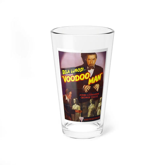 VOODOO MAN 1944 Movie Poster - Pint Glass 16oz-16oz-Go Mug Yourself