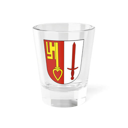 Vorderthal-blazon (Switzerland) (Coat of Arms) Shot Glass 1.5oz 1.5oz - Go Mug Yourself