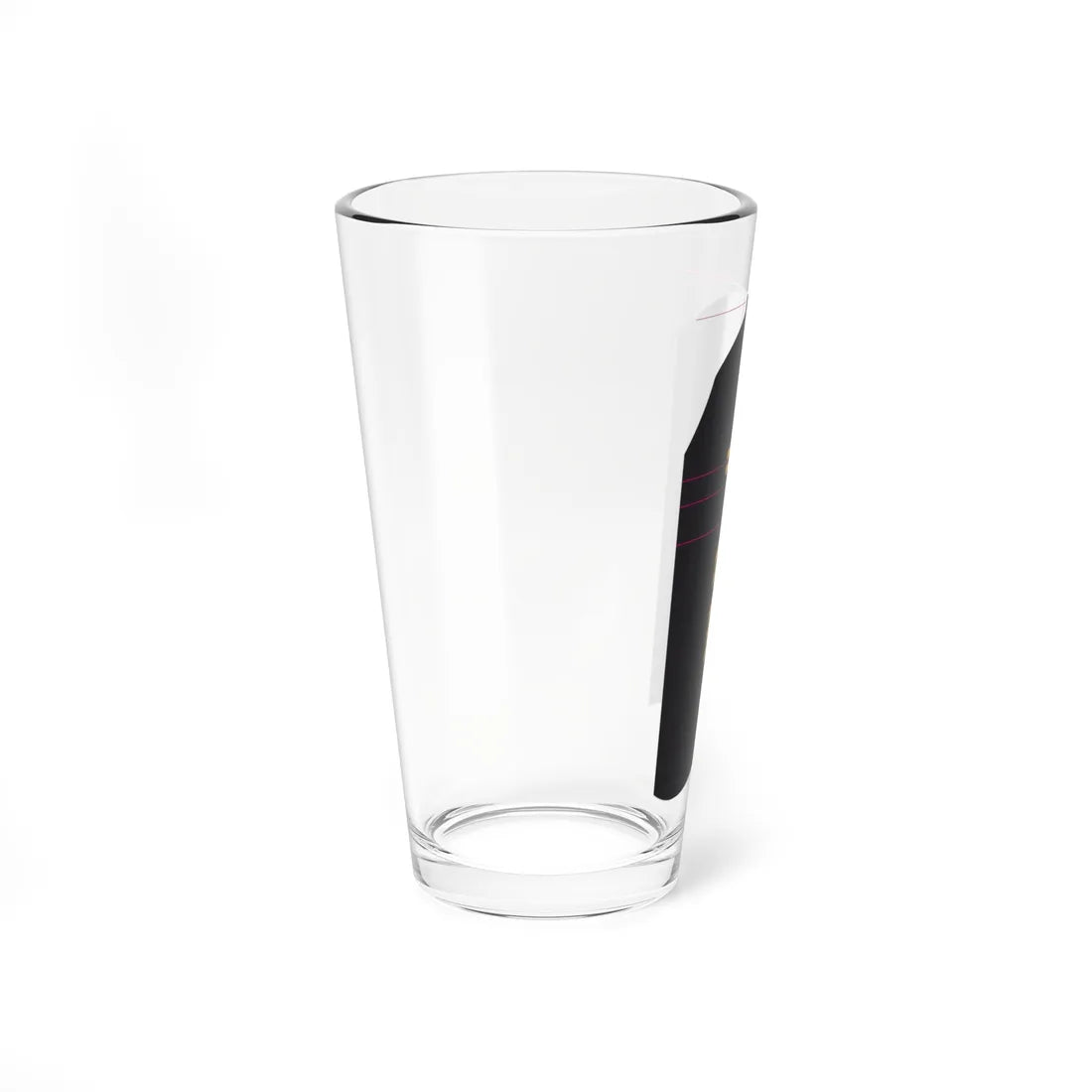Vorlage Ärmelabzeichen Hemd blau für Marine (Military Rank) Pint Glass 16oz - Go Mug Yourself