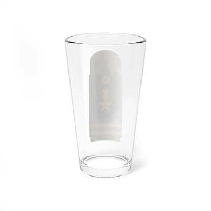 Vorlage TL 8455 0009 Dienstgradabzeichen Aufschiebeschlaufen gewebt für Kampfbekleidung (Military Rank) Pint Glass 16oz - Go Mug Yourself