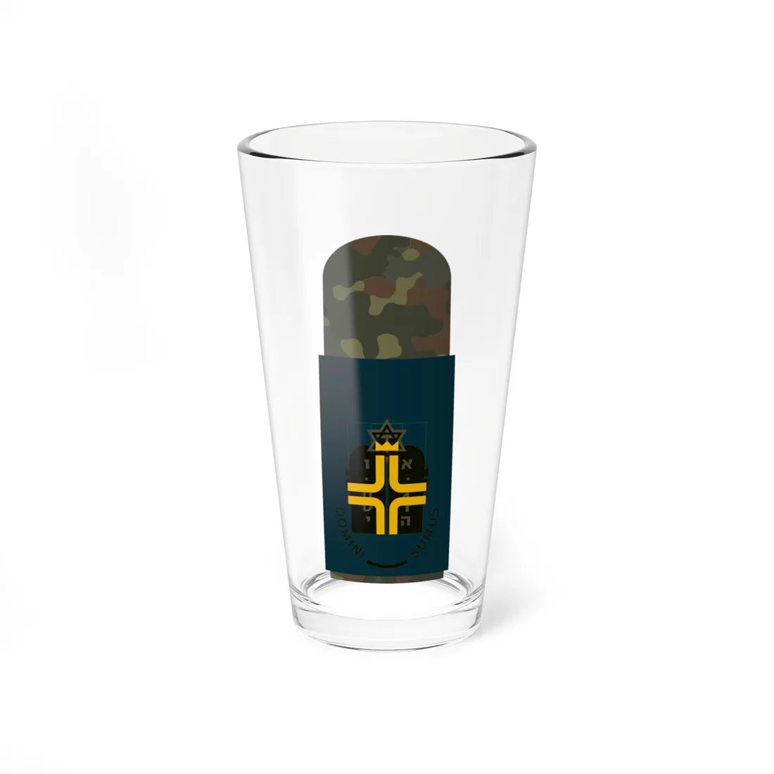 Vorlage TL 8455 0167 Aufschiebeschlaufen gewebt für Militärgeistliche (Military Rank) Pint Glass 16oz 16oz - Go Mug Yourself