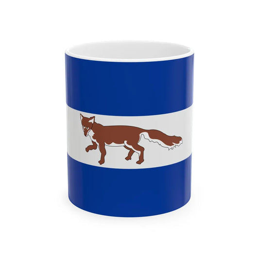 Vosselaar vlag (Belgium) White Coffee Mug 11oz - Go Mug Yourself