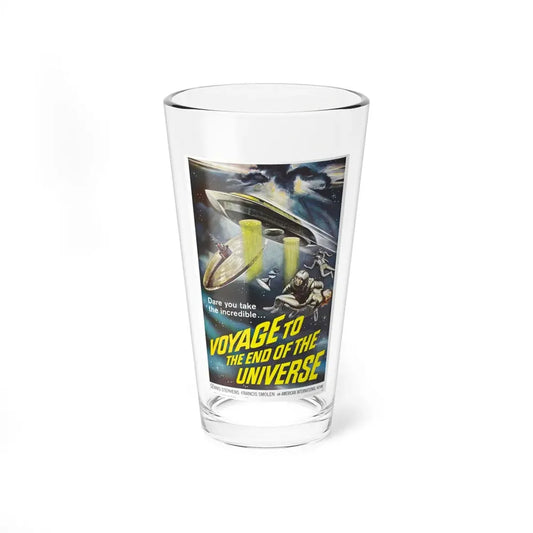 VOYAGE TO THE END OF THE UNIVERSE (ICARUS XB 1 IKARIA XB 1) 1963 Movie Poster - Pint Glass 16oz 16oz - Go Mug Yourself