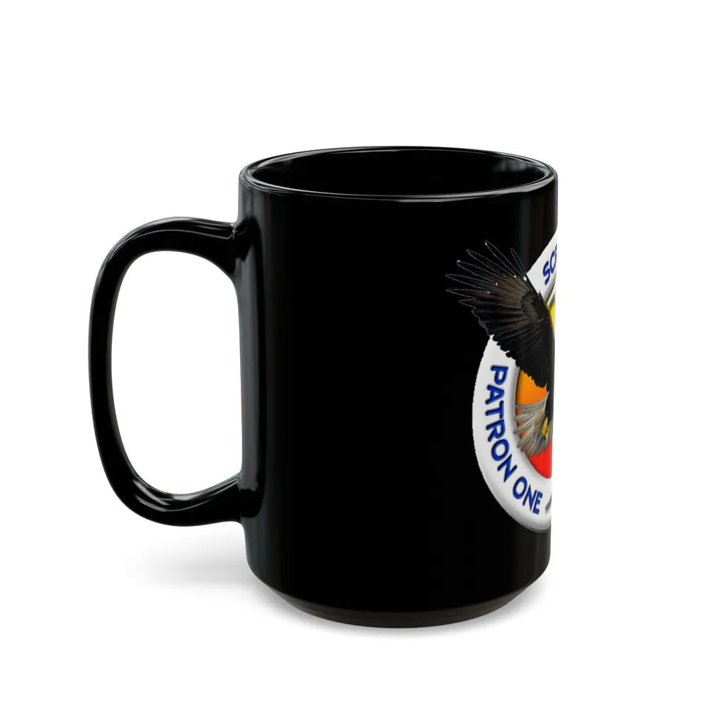 VP 1 Screaming Eagles (U.S. Navy) Black Coffee Mug-Go Mug Yourself