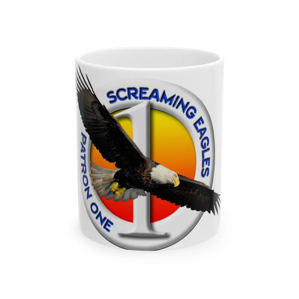 VP 1 Screaming Eagles (U.S. Navy) White Coffee Mug-11oz-Go Mug Yourself