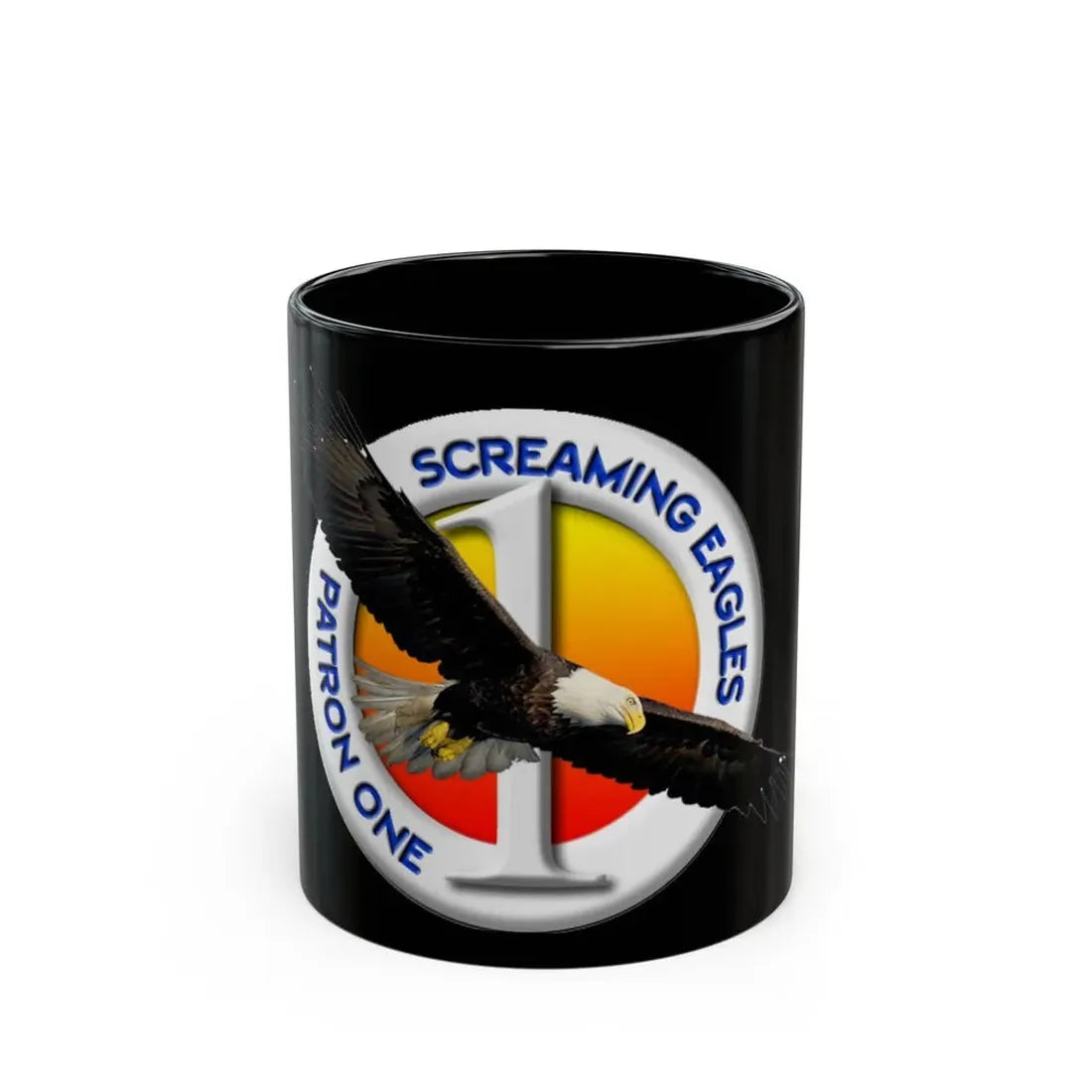 VP 1 Screaming Eagles (U.S. Navy) Black Coffee Mug 11oz - Go Mug Yourself