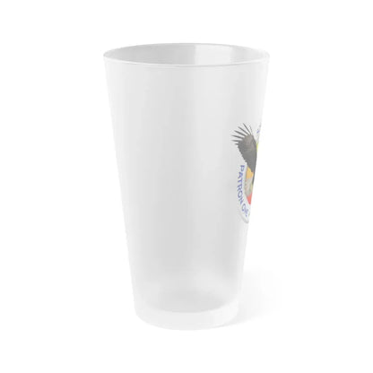 VP 1 Screaming Eagles (U.S. Navy) Frosted Pint Glass 16oz - Go Mug Yourself