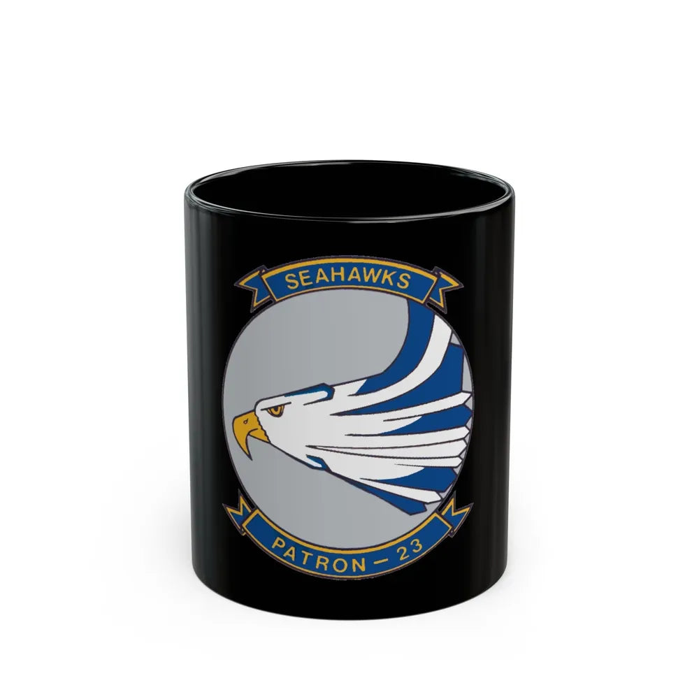 VP 23 Seahawks (U.S. Navy) Black Coffee Mug-11oz-Go Mug Yourself