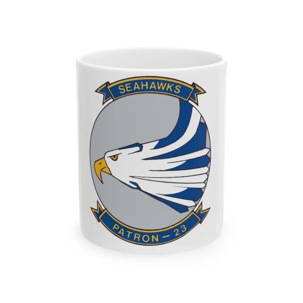 VP 23 Seahawks (U.S. Navy) White Coffee Mug-11oz-Go Mug Yourself