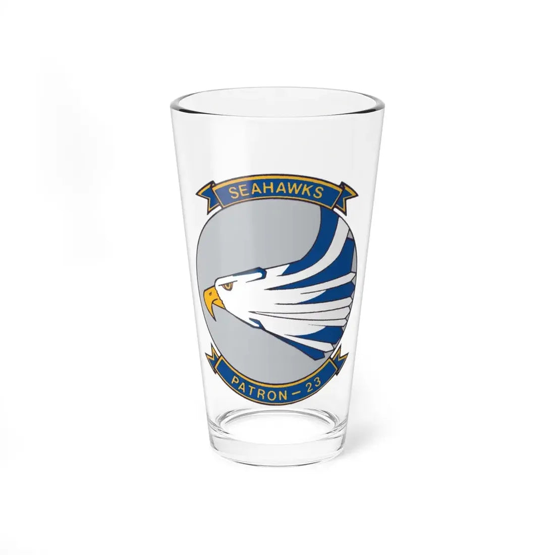 VP 23 Seahawks (U.S. Navy) Pint Glass 16oz 16oz - Go Mug Yourself