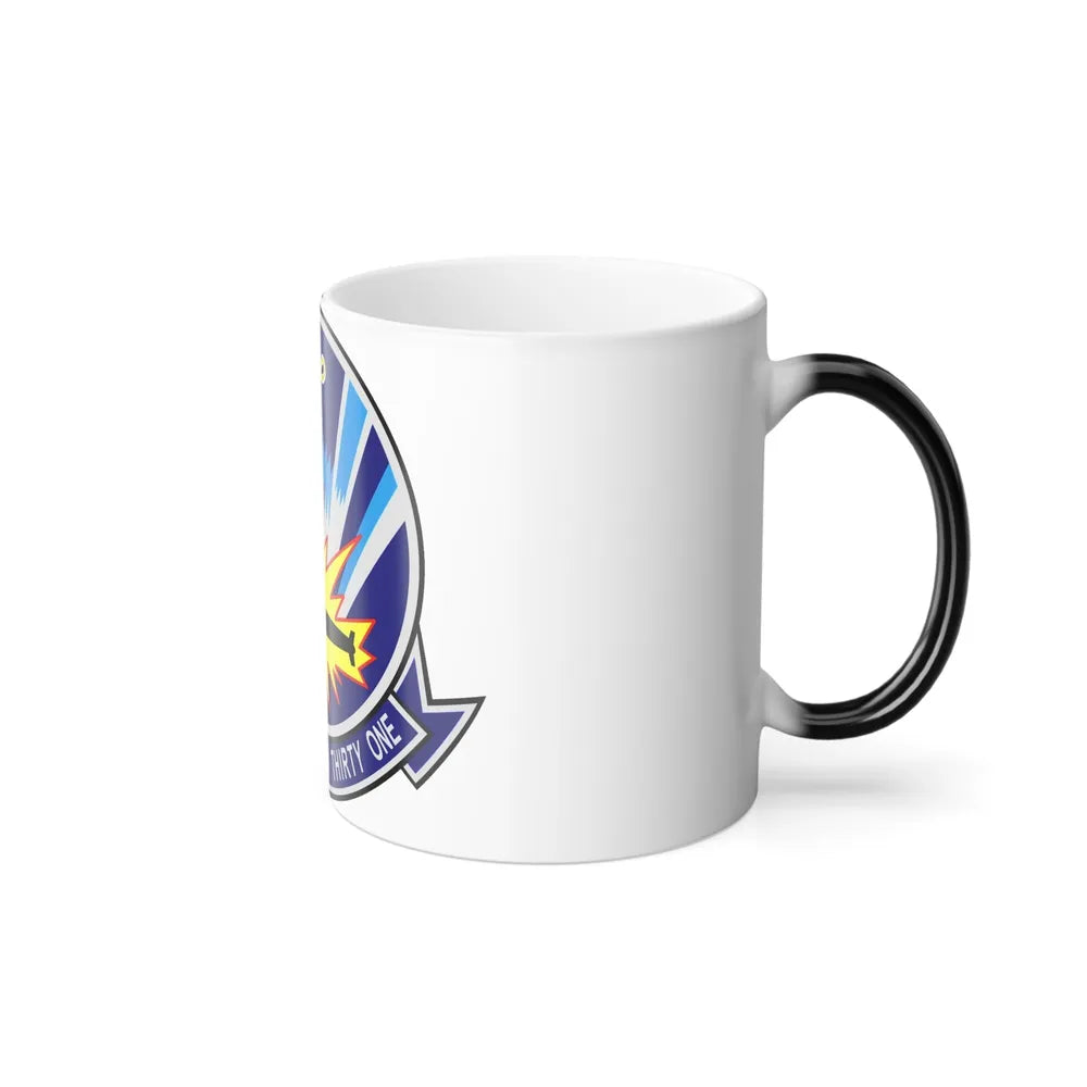 VP 31 Black Lightnings or Genies (U.S. Navy) Color Changing Mug 11oz-Go Mug Yourself