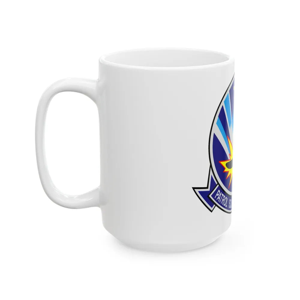 VP 31 Black Lightnings or Genies (U.S. Navy) White Coffee Mug-Go Mug Yourself