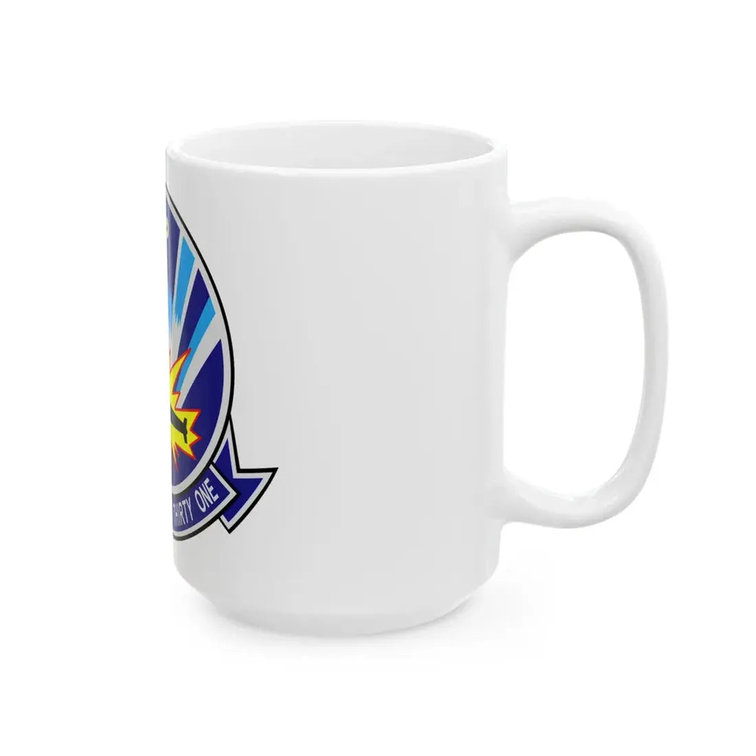 VP 31 Black Lightnings or Genies (U.S. Navy) White Coffee Mug - Go Mug Yourself