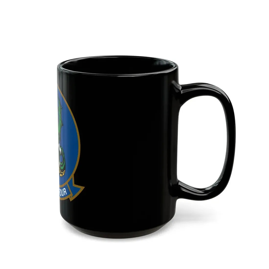 VP 4 Skinny Dragons (U.S. Navy) Black Coffee Mug - Go Mug Yourself