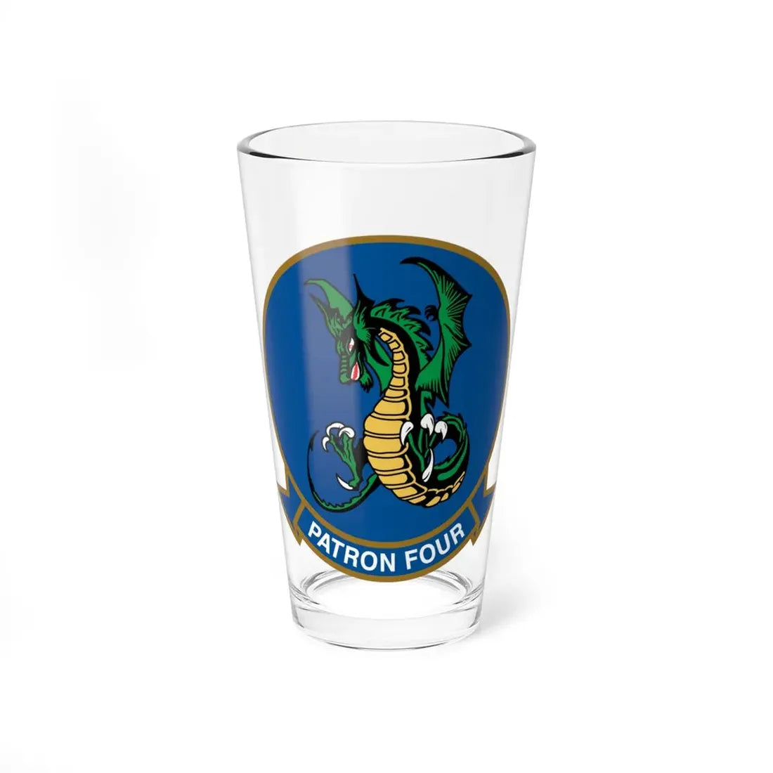 VP 4 Skinny Dragons (U.S. Navy) Pint Glass 16oz 16oz - Go Mug Yourself