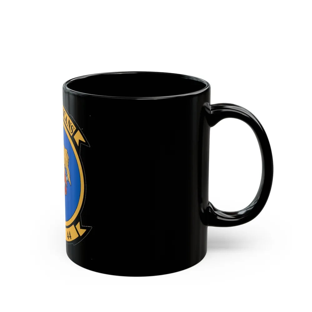 VP 44 Golden Pelicans (U.S. Navy) Black Coffee Mug-Go Mug Yourself