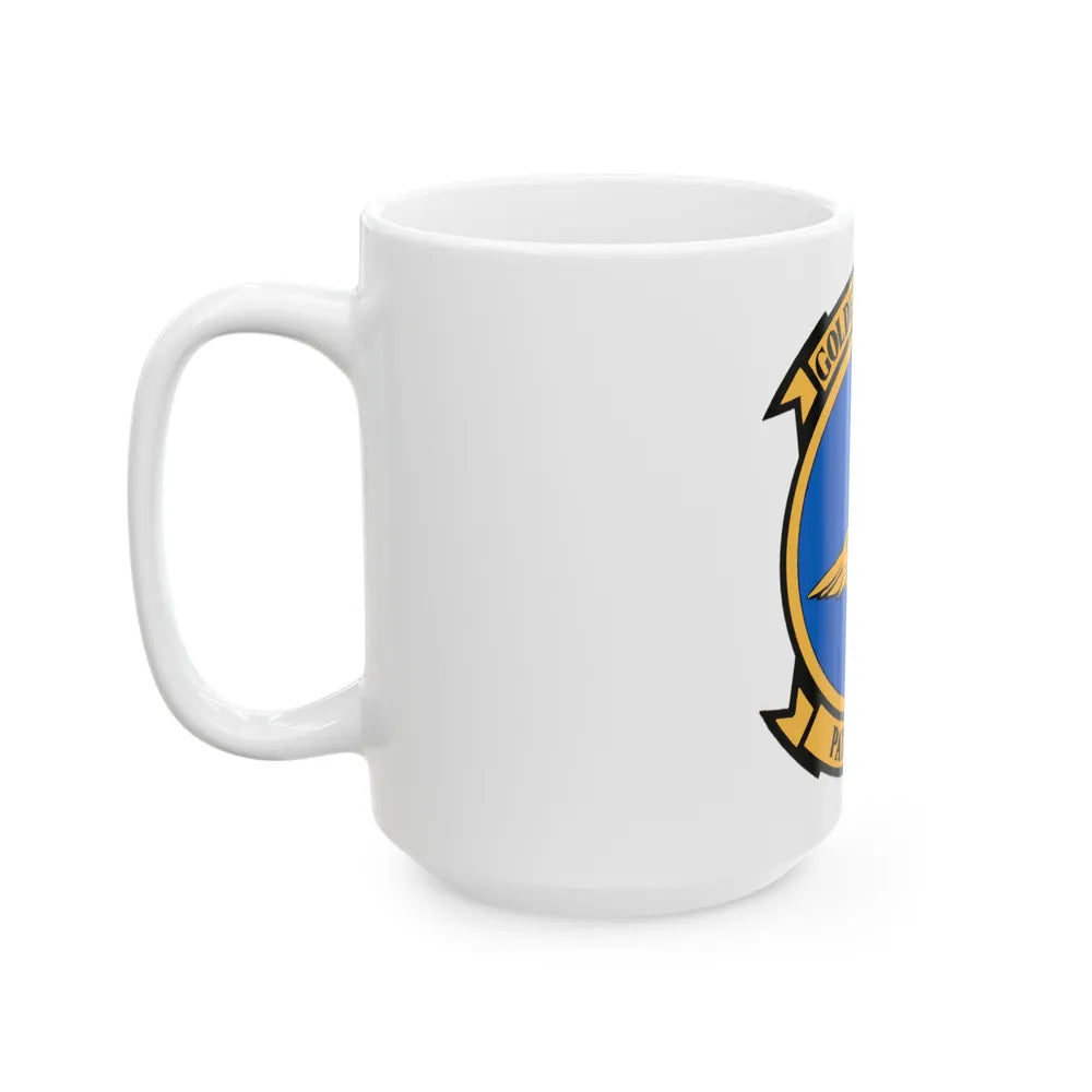 VP 44 Golden Pelicans (U.S. Navy) White Coffee Mug-Go Mug Yourself