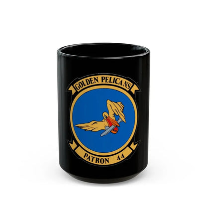 VP 44 Golden Pelicans (U.S. Navy) Black Coffee Mug 15oz - Go Mug Yourself