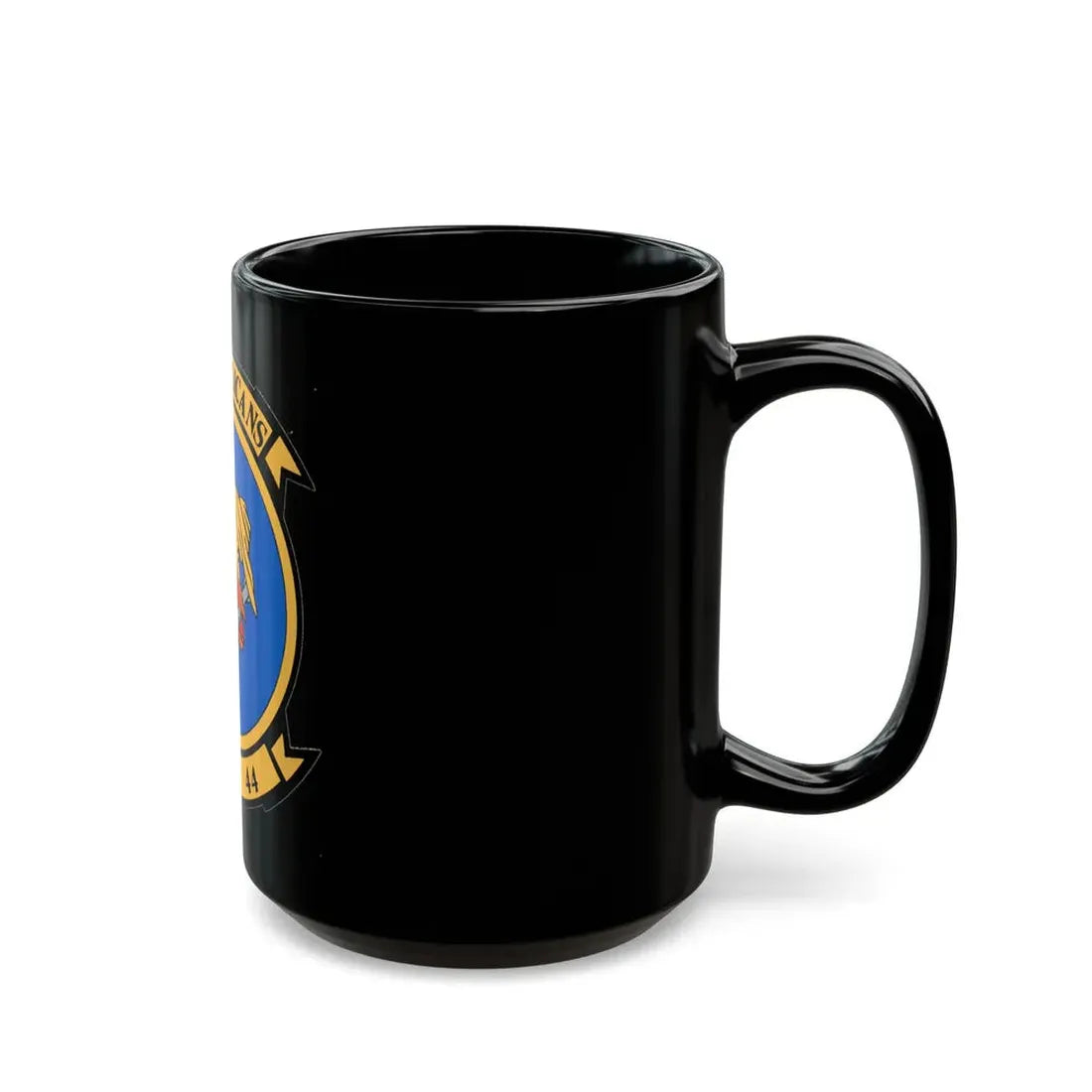 VP 44 Golden Pelicans (U.S. Navy) Black Coffee Mug - Go Mug Yourself