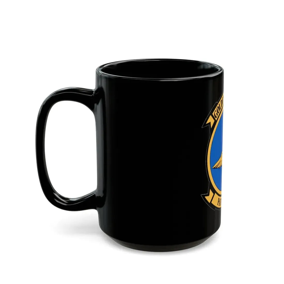 VP 44 Golden Pelicans (U.S. Navy) Black Coffee Mug - Go Mug Yourself