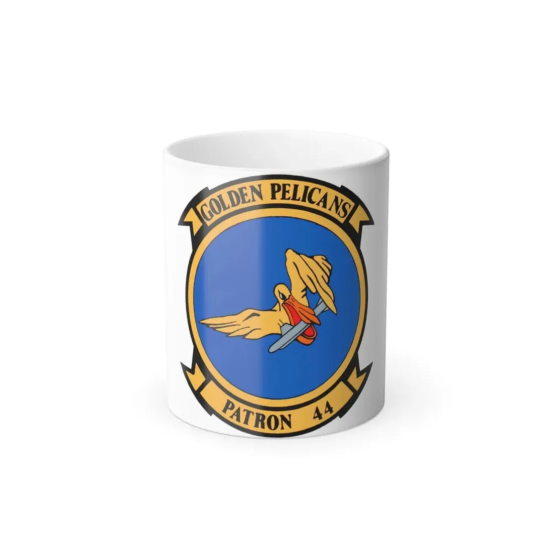 VP 44 Golden Pelicans (U.S. Navy) Color Changing Mug 11oz Default Title 11oz - Go Mug Yourself
