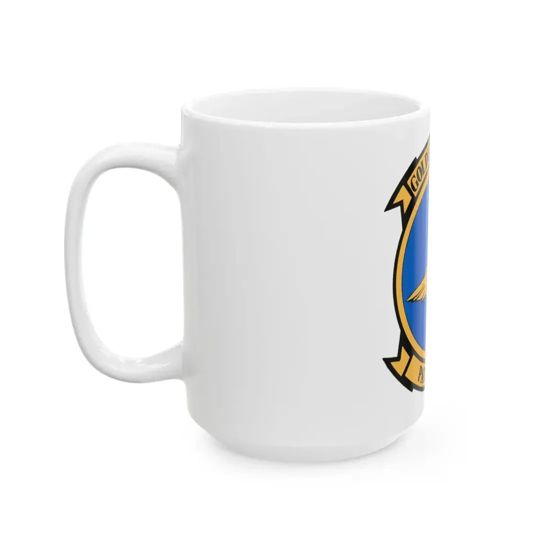 VP 44 Golden Pelicans (U.S. Navy) White Coffee Mug - Go Mug Yourself
