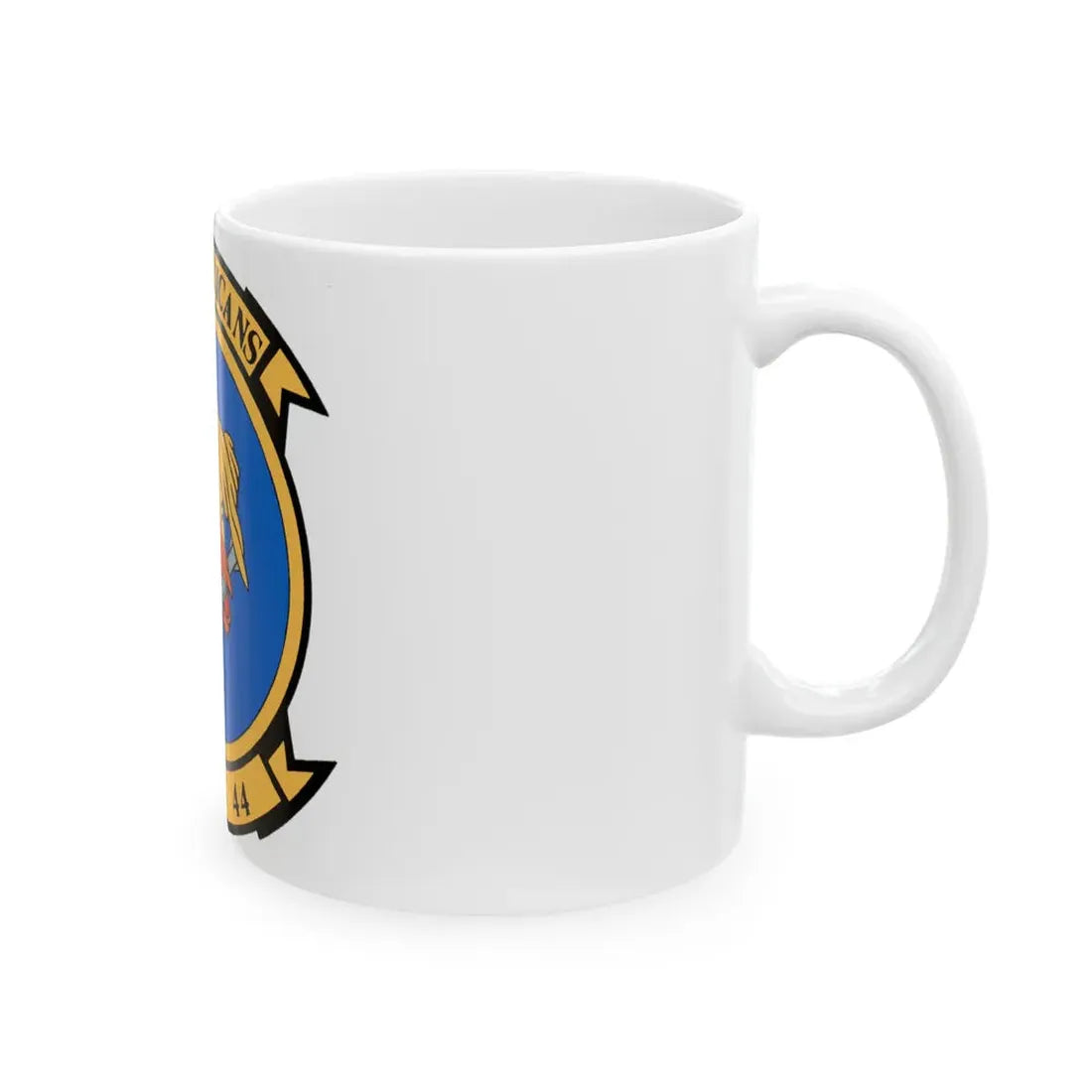 VP 44 Golden Pelicans (U.S. Navy) White Coffee Mug - Go Mug Yourself