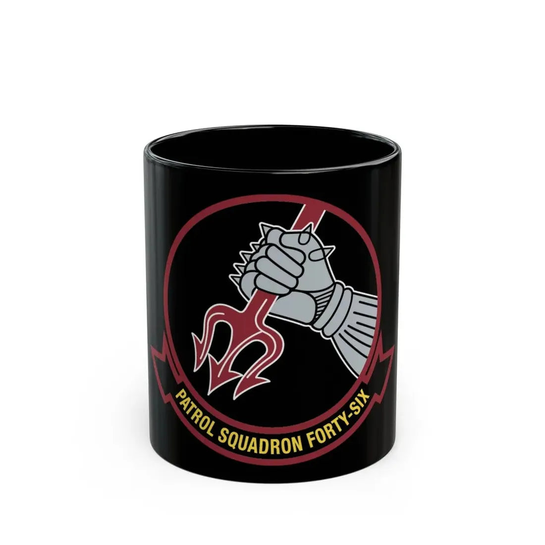 VP 46 Patrol Squadron Forty Six v2 (U.S. Navy) Black Coffee Mug 11oz - Go Mug Yourself