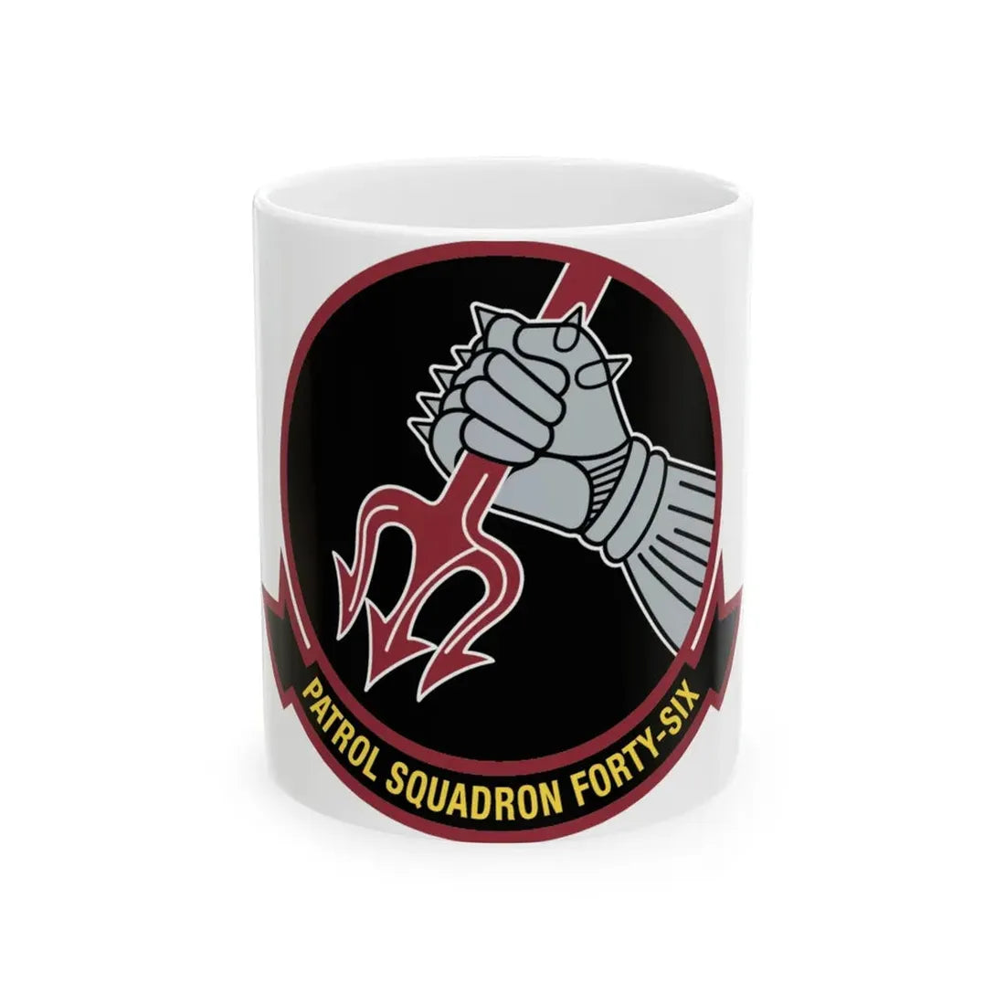 VP 46 Patrol Squadron Forty Six v2 (U.S. Navy) White Coffee Mug 11oz - Go Mug Yourself