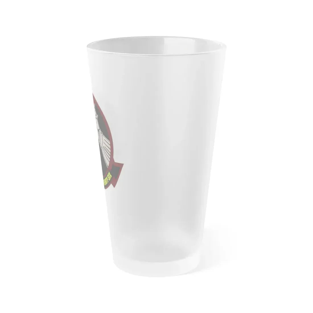 VP 46 v3 (U.S. Navy) Frosted Pint Glass 16oz - Go Mug Yourself