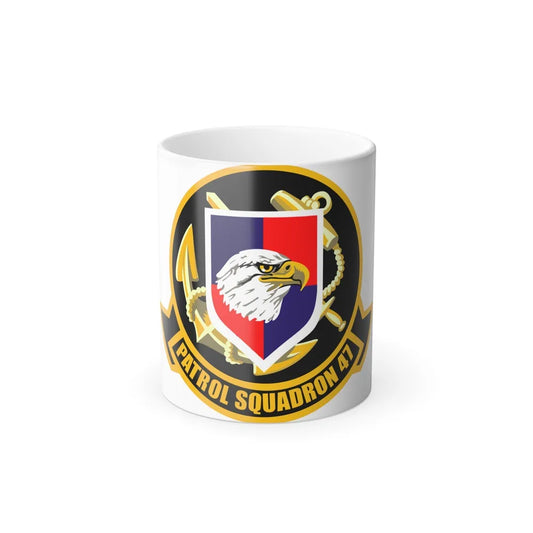 VP 47 Golden Swordsmen (U.S. Navy) Color Changing Mug 11oz-11oz-Go Mug Yourself
