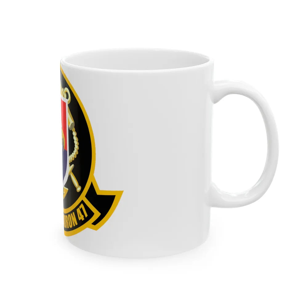 VP 47 Golden Swordsmen (U.S. Navy) White Coffee Mug-Go Mug Yourself