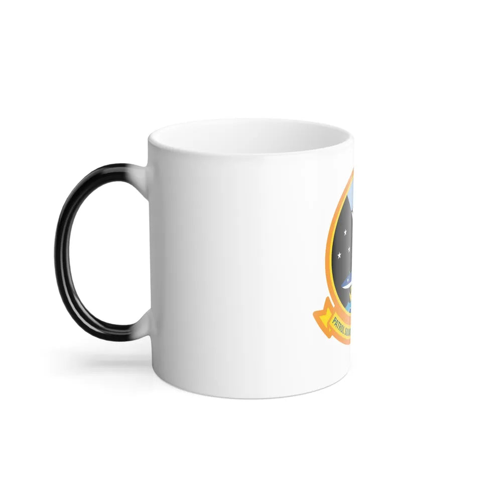 VP 6 Patrol Squadron Six Blue Sharks (U.S. Navy) Color Changing Mug 11oz-Go Mug Yourself