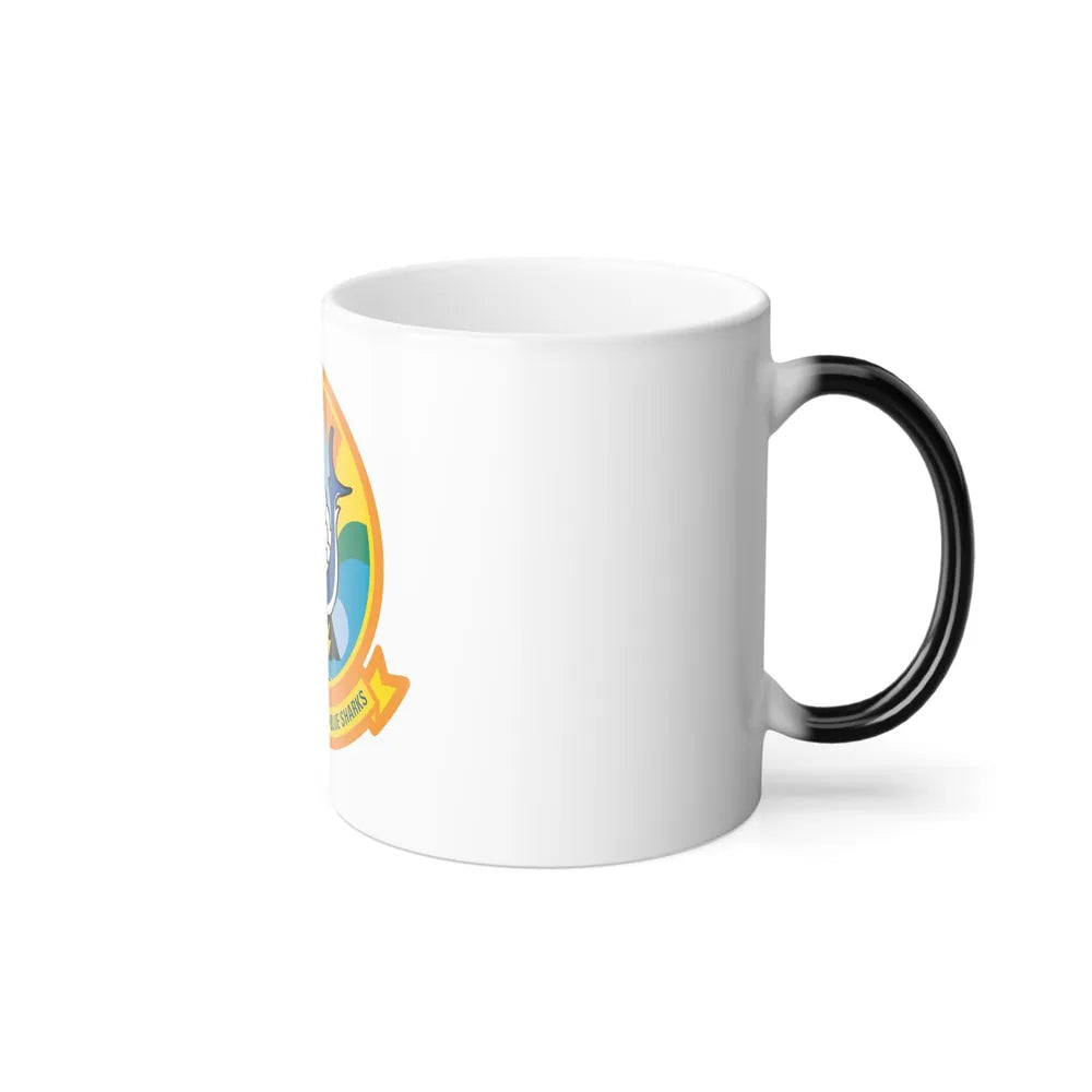 VP 6 Patrol Squadron Six Blue Sharks (U.S. Navy) Color Changing Mug 11oz-Go Mug Yourself