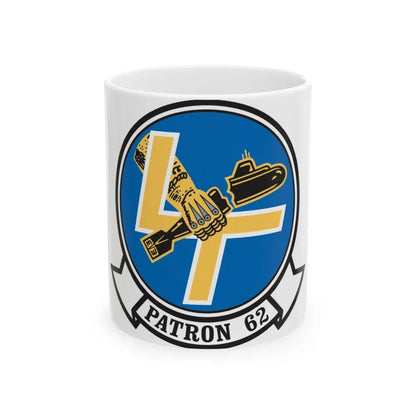 VP 62 Broadarrows (U.S. Navy) White Coffee Mug-11oz-Go Mug Yourself