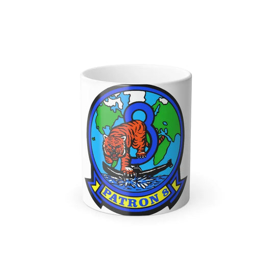 VP 8 Fighting Tigers (U.S. Navy) Color Changing Mug 11oz-11oz-Go Mug Yourself