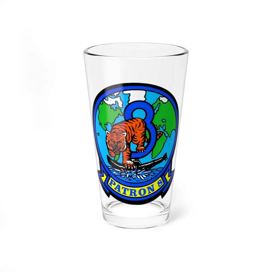 VP 8 Fighting Tigers (U.S. Navy) Pint Glass 16oz 16oz - Go Mug Yourself